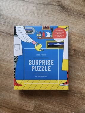 Galison "Little Bistro" 1,000 Piece Surprise Puzzle